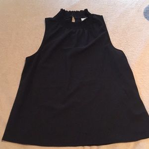 Black sleeveless Blouse